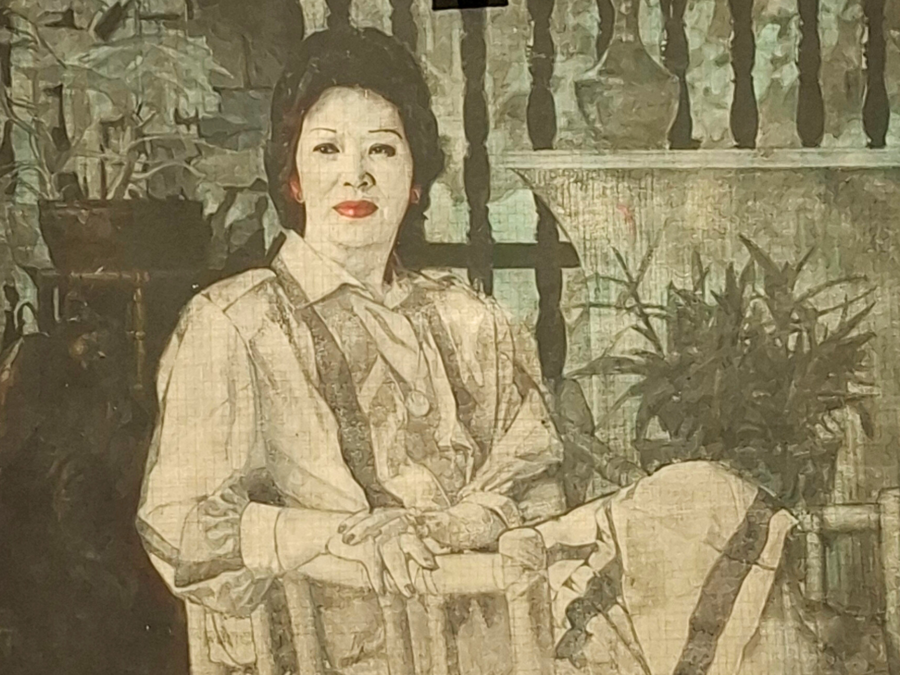 Unfinished Portrait of Dr. Vivina Chiu-Yrastorza